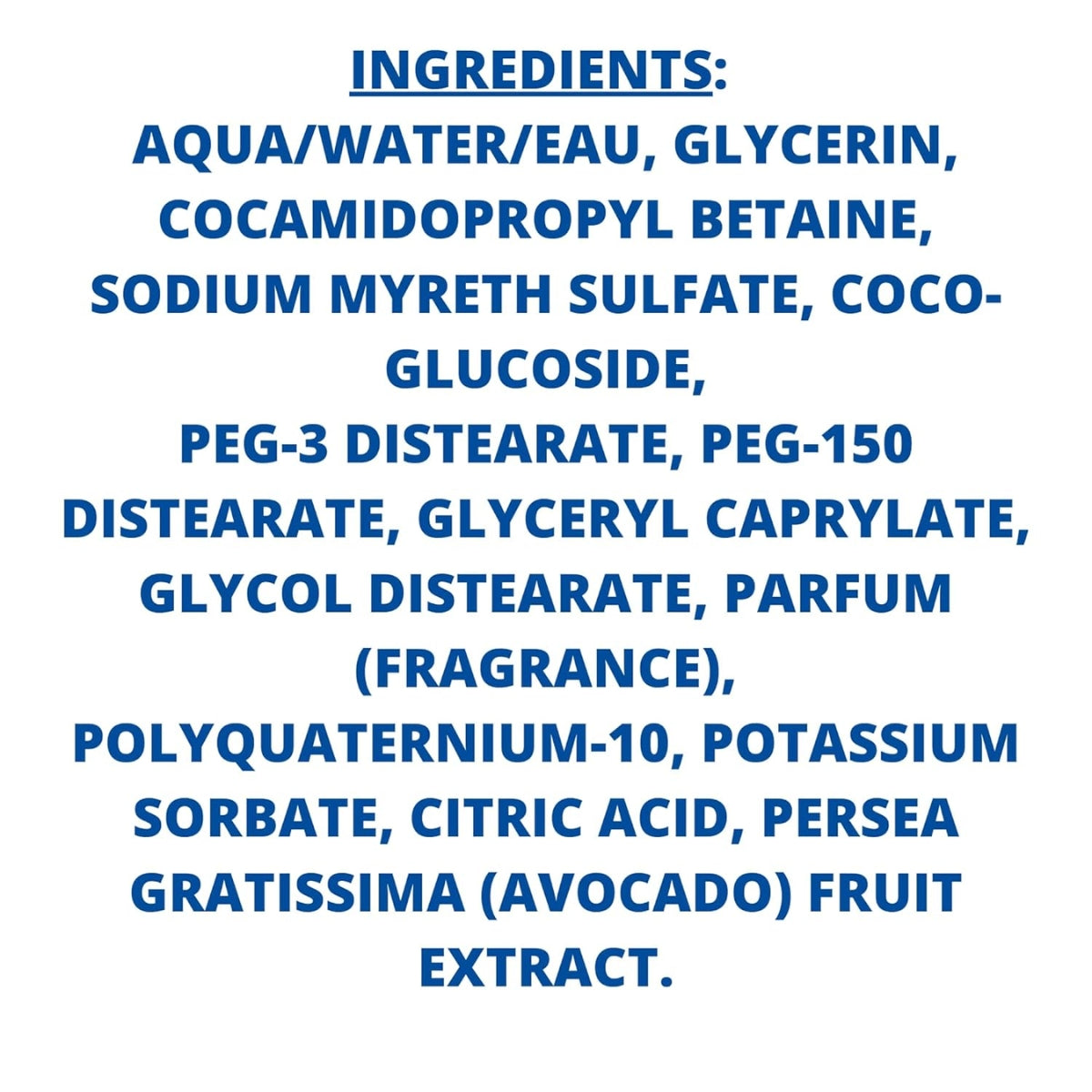 Natural and soothing formula